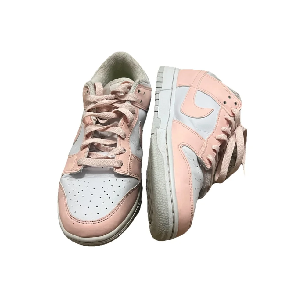 Nike Dunk Low Next Nature Pale Coral Leather Athletic Shoes 8 WMNS D1873-100 - Picture 3 of 7